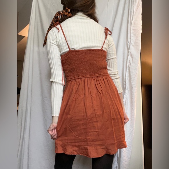 Abercrombie burnt orange dress - Picture 4 of 4